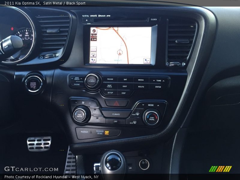 Satin Metal / Black Sport 2011 Kia Optima SX
