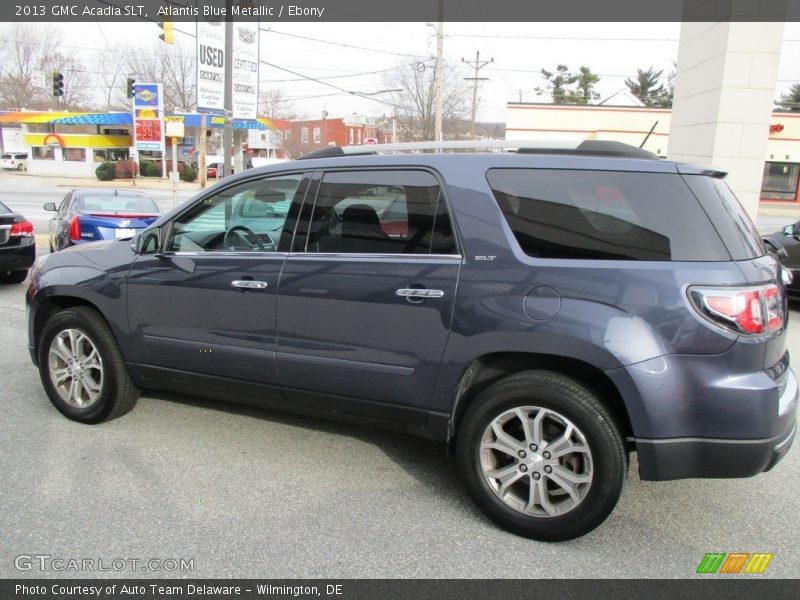 Atlantis Blue Metallic / Ebony 2013 GMC Acadia SLT