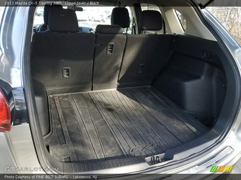 Liquid Silver / Black 2013 Mazda CX-5 Touring AWD