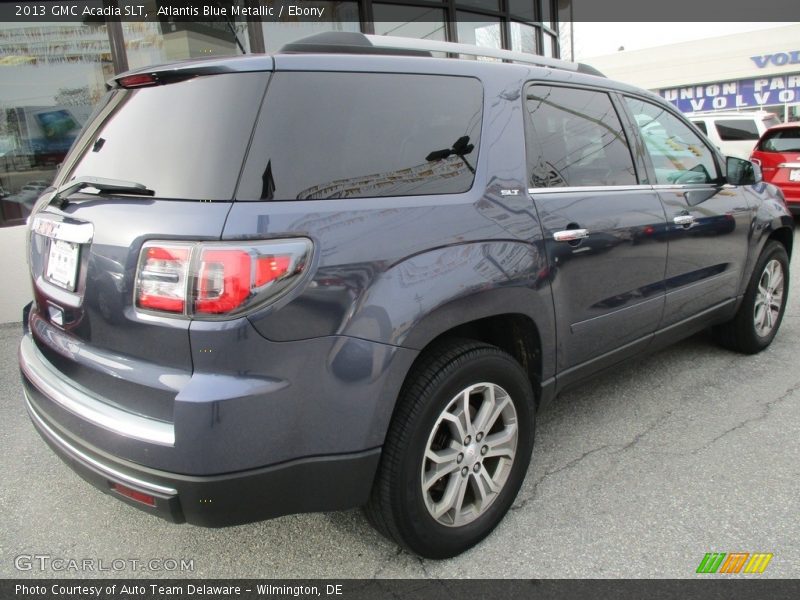 Atlantis Blue Metallic / Ebony 2013 GMC Acadia SLT