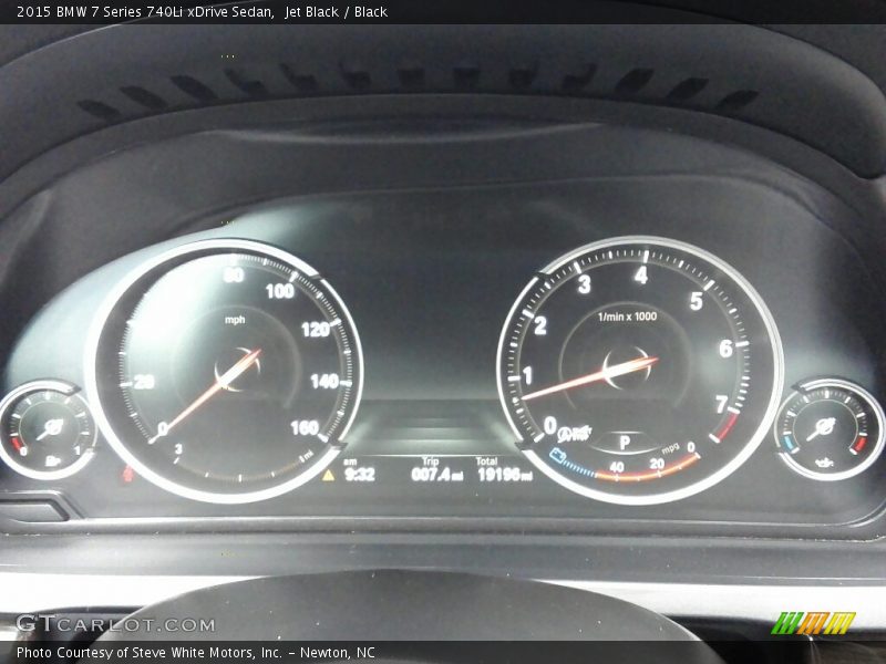 Jet Black / Black 2015 BMW 7 Series 740Li xDrive Sedan