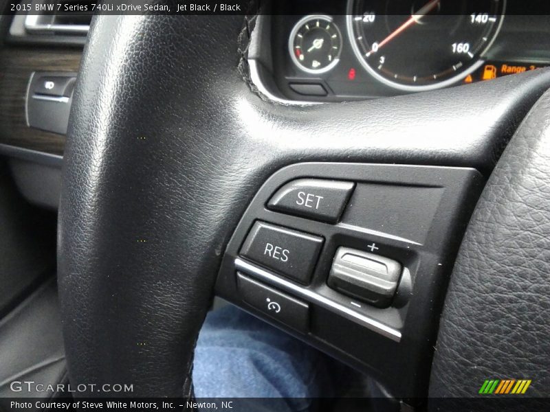 Jet Black / Black 2015 BMW 7 Series 740Li xDrive Sedan