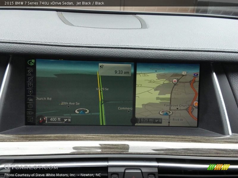 Jet Black / Black 2015 BMW 7 Series 740Li xDrive Sedan