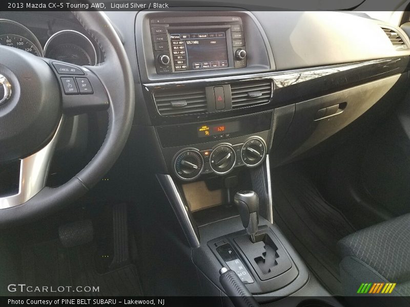 Liquid Silver / Black 2013 Mazda CX-5 Touring AWD