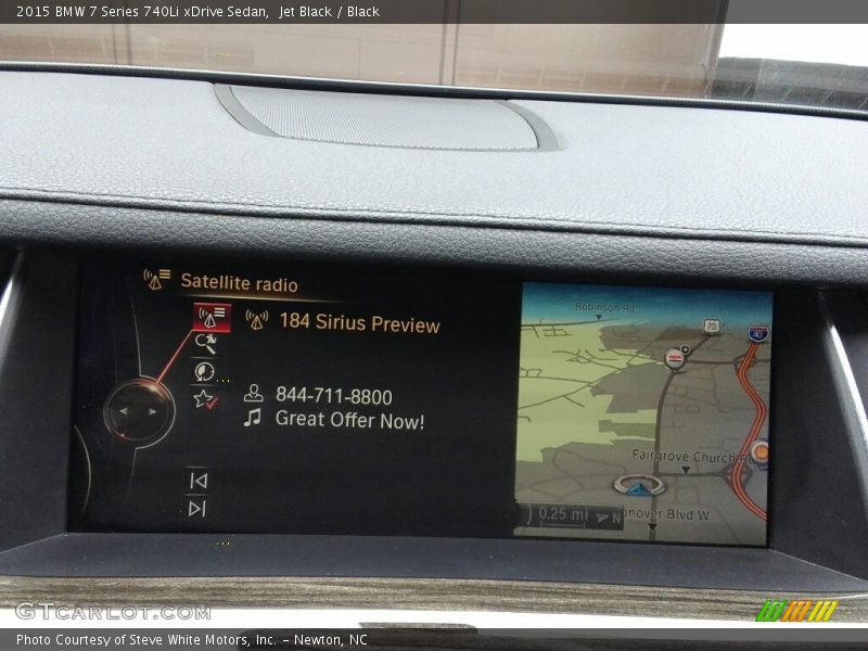 Jet Black / Black 2015 BMW 7 Series 740Li xDrive Sedan