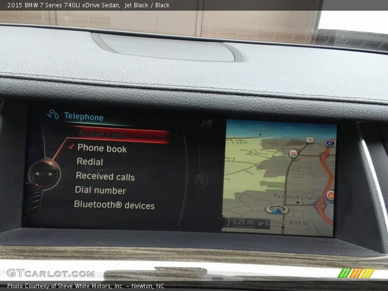 Jet Black / Black 2015 BMW 7 Series 740Li xDrive Sedan