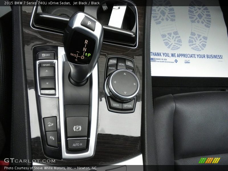 Jet Black / Black 2015 BMW 7 Series 740Li xDrive Sedan