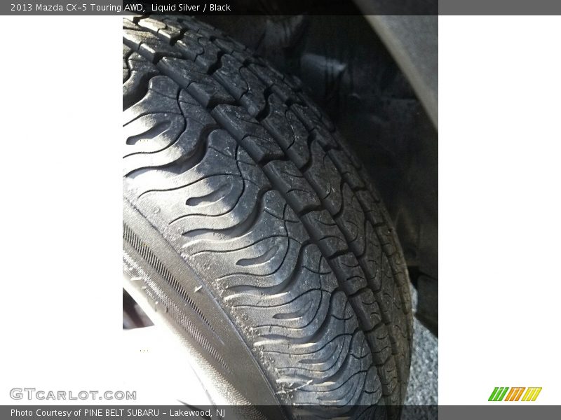 Liquid Silver / Black 2013 Mazda CX-5 Touring AWD