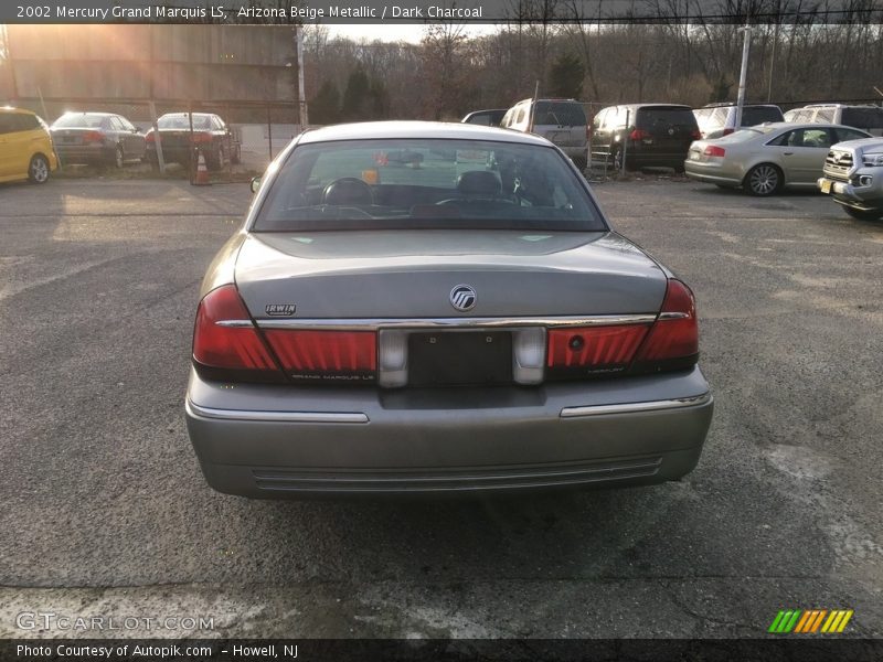 Arizona Beige Metallic / Dark Charcoal 2002 Mercury Grand Marquis LS