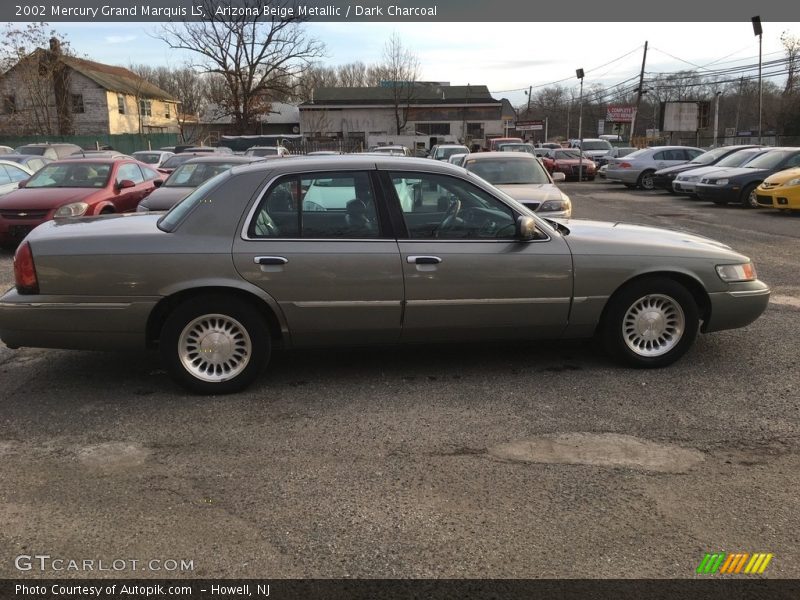 Arizona Beige Metallic / Dark Charcoal 2002 Mercury Grand Marquis LS