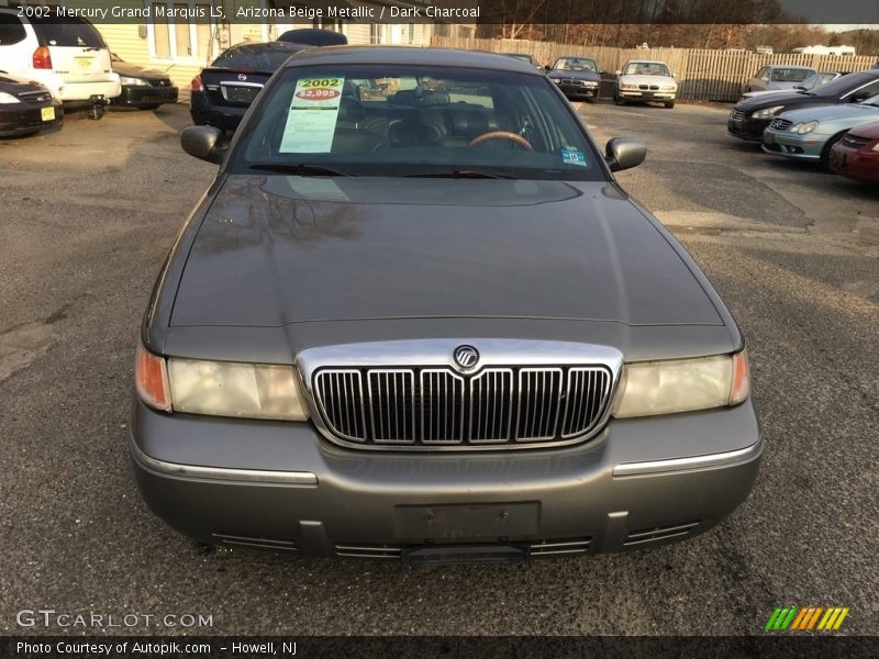 Arizona Beige Metallic / Dark Charcoal 2002 Mercury Grand Marquis LS