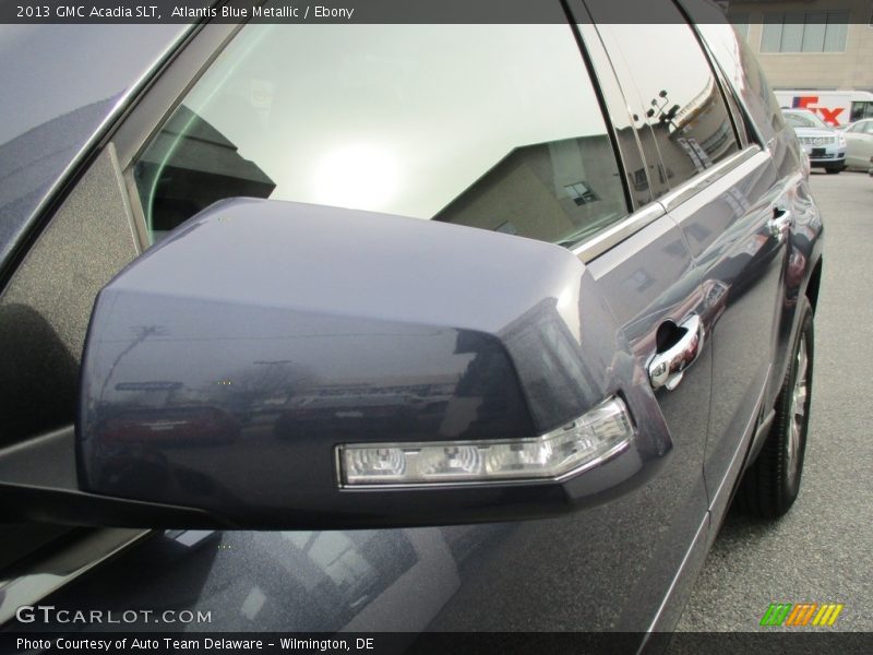 Atlantis Blue Metallic / Ebony 2013 GMC Acadia SLT