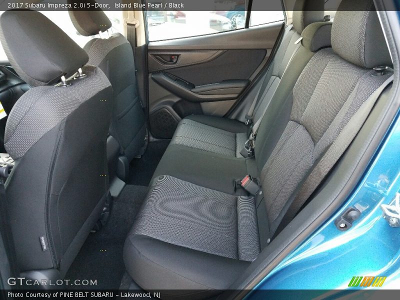 Island Blue Pearl / Black 2017 Subaru Impreza 2.0i 5-Door