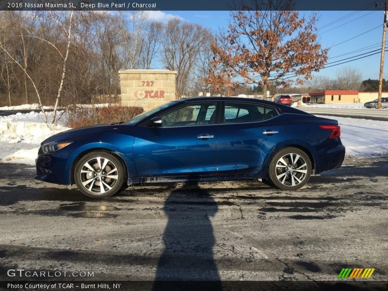 Deep Blue Pearl / Charcoal 2016 Nissan Maxima SL