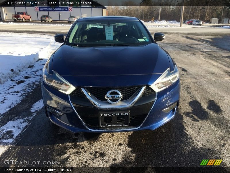 Deep Blue Pearl / Charcoal 2016 Nissan Maxima SL