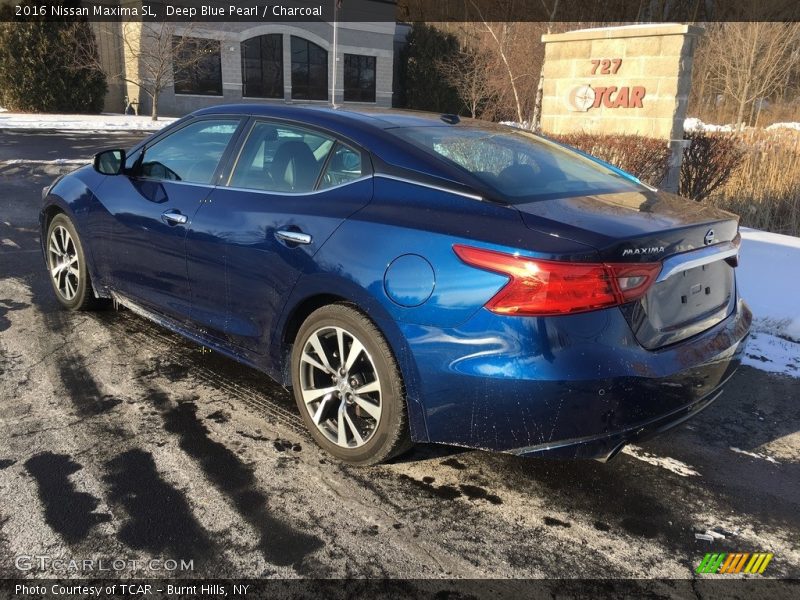 Deep Blue Pearl / Charcoal 2016 Nissan Maxima SL
