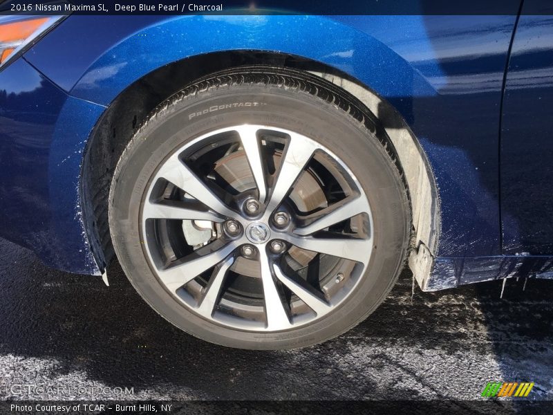 Deep Blue Pearl / Charcoal 2016 Nissan Maxima SL