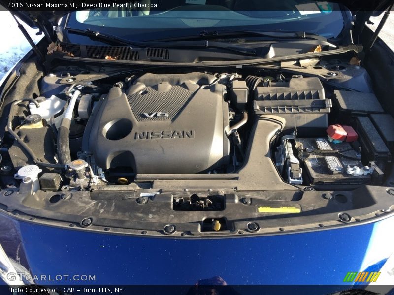 Deep Blue Pearl / Charcoal 2016 Nissan Maxima SL