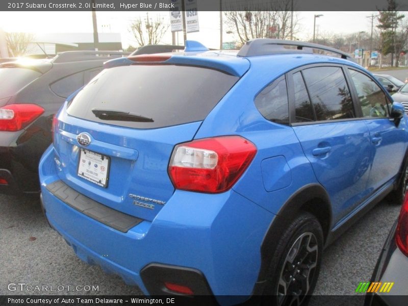 Hyper Blue / Black 2017 Subaru Crosstrek 2.0i Limited