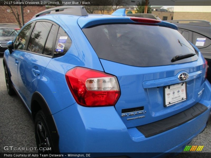 Hyper Blue / Black 2017 Subaru Crosstrek 2.0i Limited