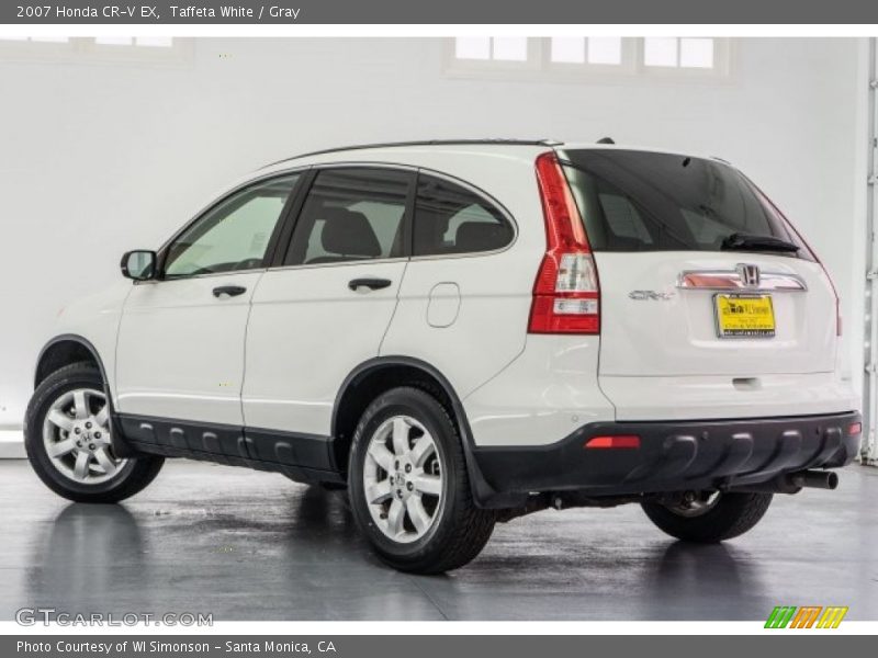 Taffeta White / Gray 2007 Honda CR-V EX