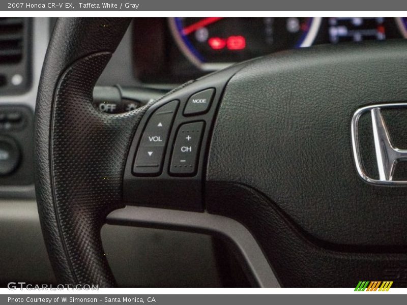 Taffeta White / Gray 2007 Honda CR-V EX