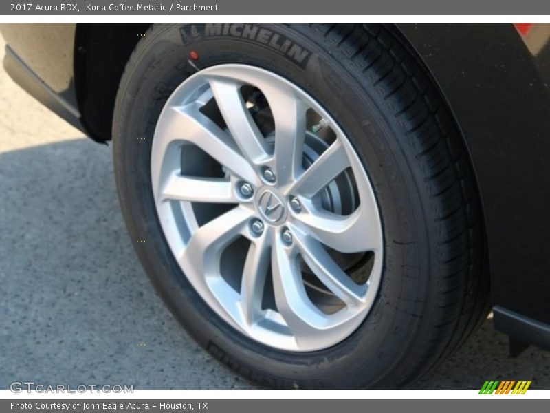 Kona Coffee Metallic / Parchment 2017 Acura RDX