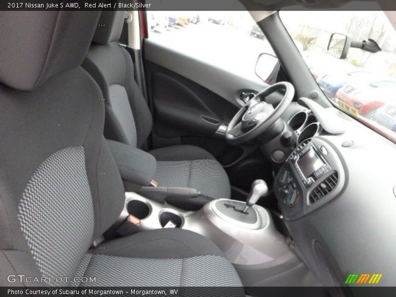 Red Alert / Black/Silver 2017 Nissan Juke S AWD
