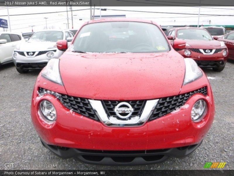 Red Alert / Black/Silver 2017 Nissan Juke S AWD