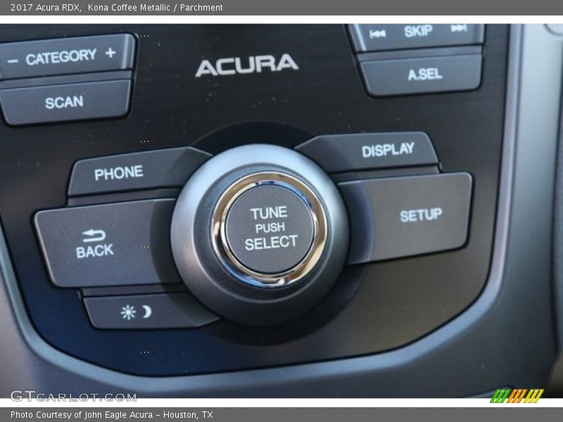 Controls of 2017 RDX 