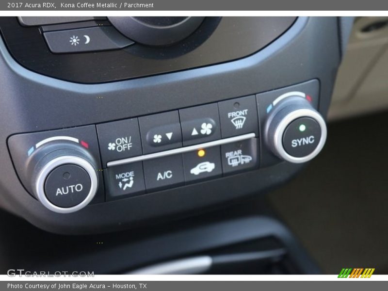 Controls of 2017 RDX 
