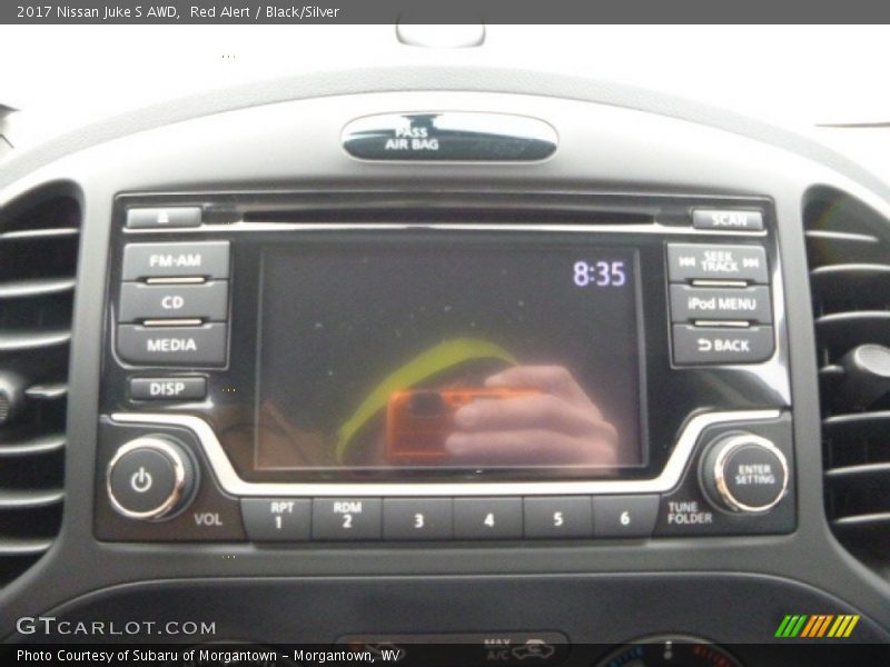 Red Alert / Black/Silver 2017 Nissan Juke S AWD