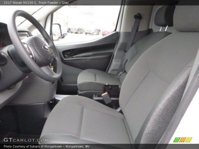 Front Seat of 2017 NV200 S