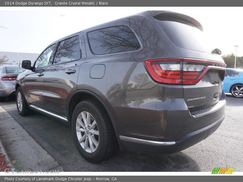 Granite Crystal Metallic / Black 2014 Dodge Durango SXT