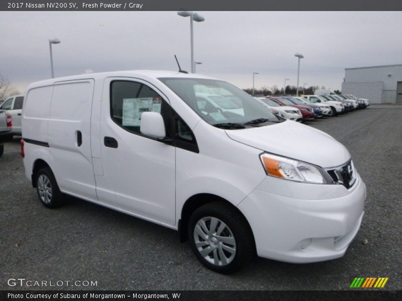 Fresh Powder / Gray 2017 Nissan NV200 SV