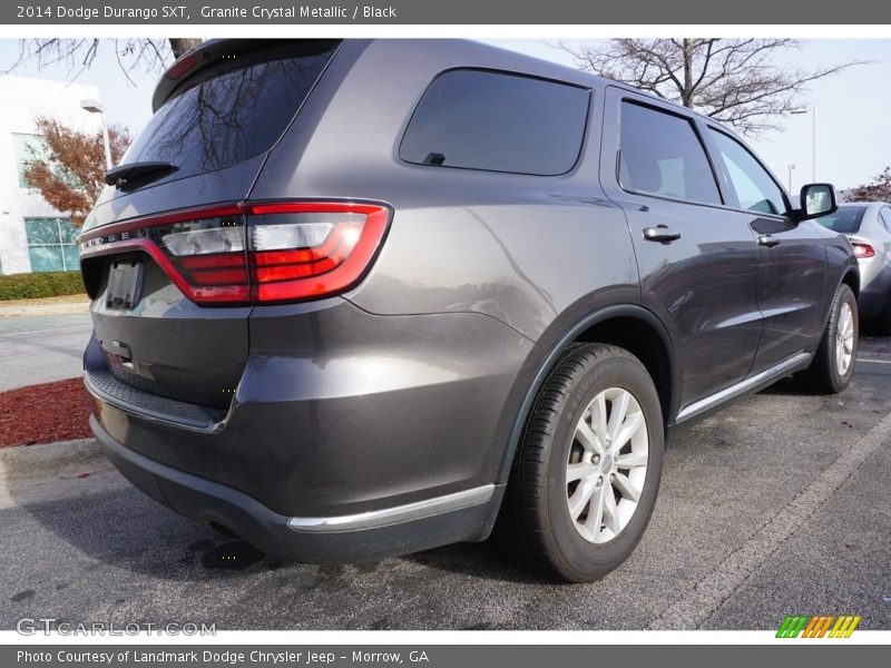 Granite Crystal Metallic / Black 2014 Dodge Durango SXT