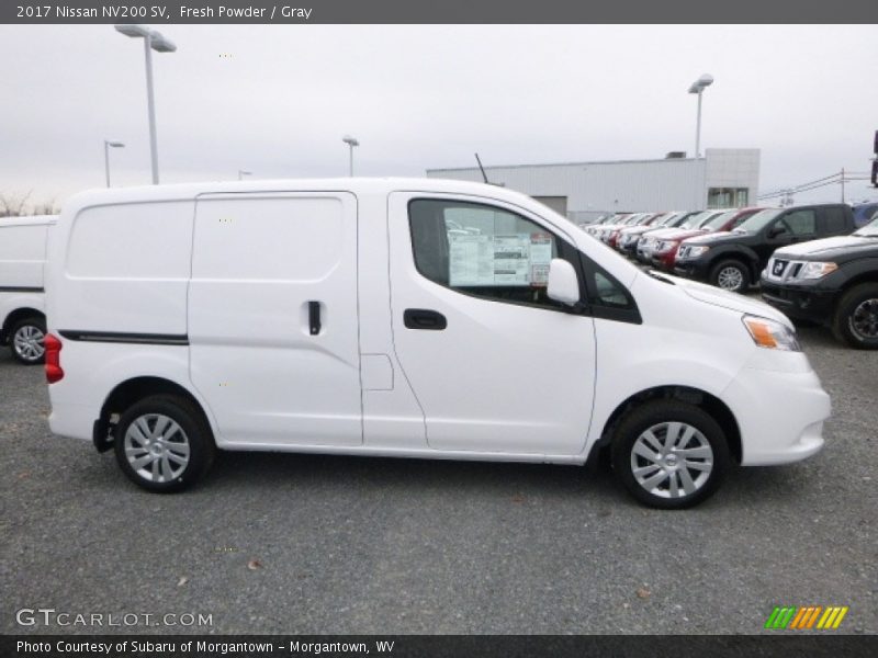 Fresh Powder / Gray 2017 Nissan NV200 SV