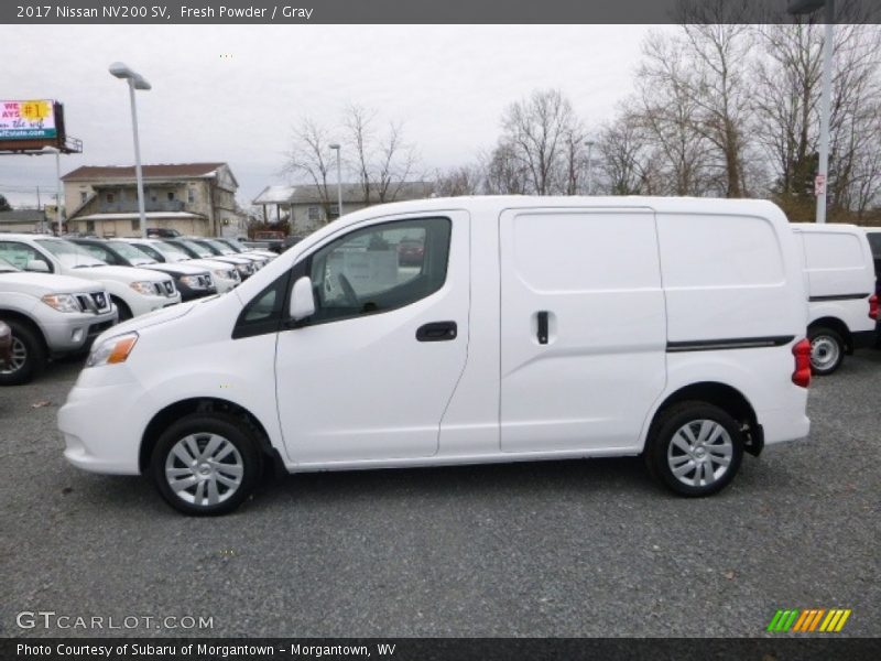 Fresh Powder / Gray 2017 Nissan NV200 SV