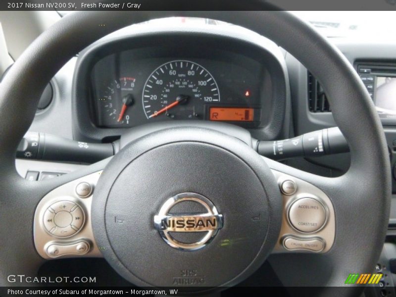 Fresh Powder / Gray 2017 Nissan NV200 SV