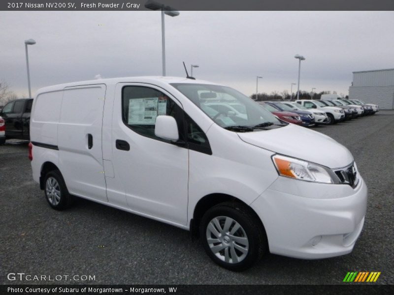 Front 3/4 View of 2017 NV200 SV