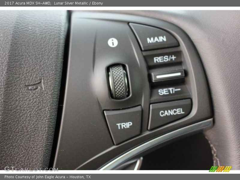 Controls of 2017 MDX SH-AWD