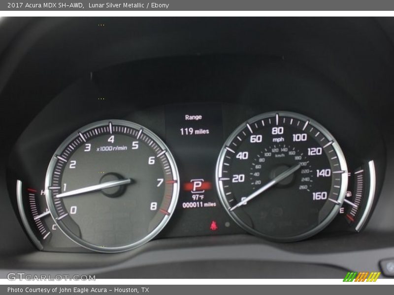  2017 MDX SH-AWD SH-AWD Gauges