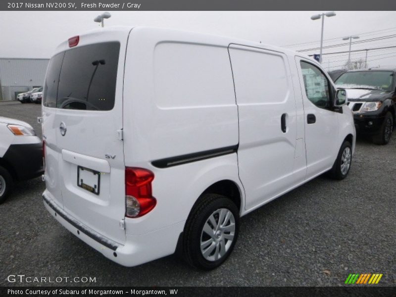 Fresh Powder / Gray 2017 Nissan NV200 SV