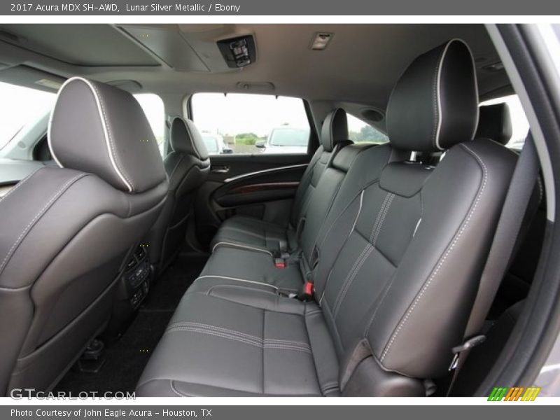 Lunar Silver Metallic / Ebony 2017 Acura MDX SH-AWD