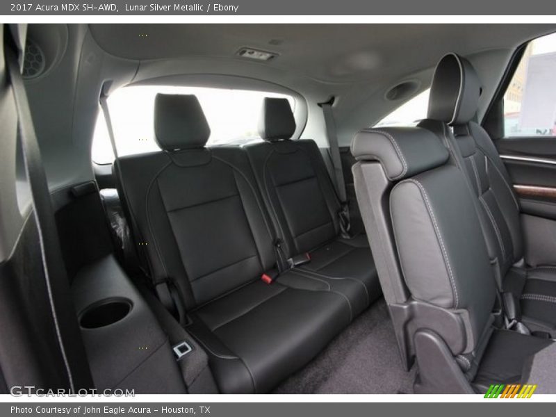 Lunar Silver Metallic / Ebony 2017 Acura MDX SH-AWD