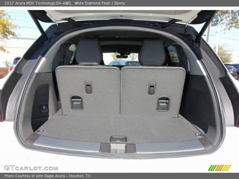 White Diamond Pearl / Ebony 2017 Acura MDX Technology SH-AWD