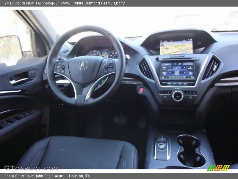 White Diamond Pearl / Ebony 2017 Acura MDX Technology SH-AWD