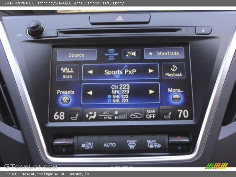 White Diamond Pearl / Ebony 2017 Acura MDX Technology SH-AWD
