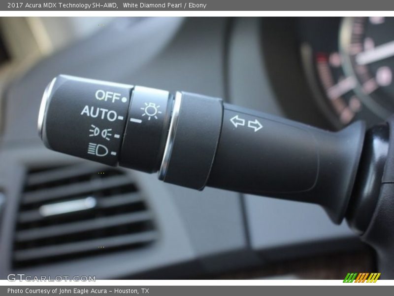 White Diamond Pearl / Ebony 2017 Acura MDX Technology SH-AWD