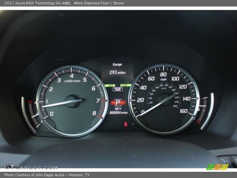 White Diamond Pearl / Ebony 2017 Acura MDX Technology SH-AWD